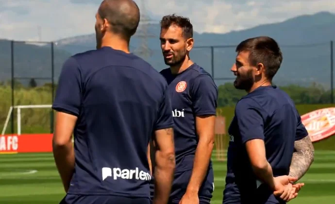 Miguel, Arnau y Arthur, bajas en la vuelta al trabajo del Girona