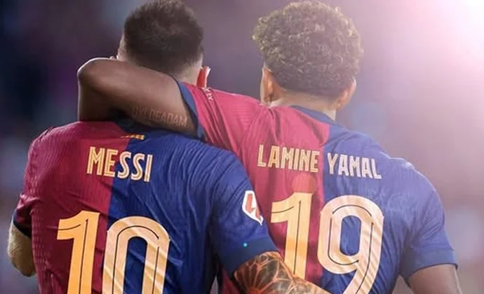 Yamal responde con un rugido a los primeros susurros de Messi