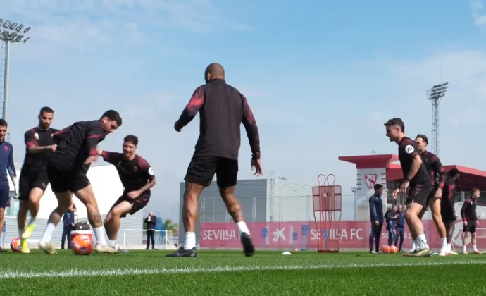 Djibril Söw sigue ejercitándose al margen del grupo