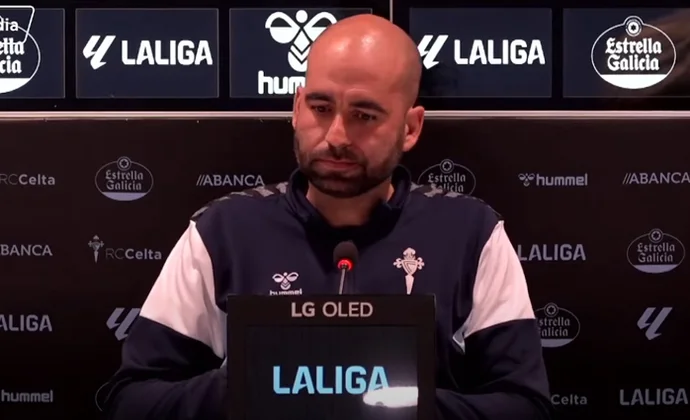 Giráldez, sobre Jailson, Román, Moriba, Alfon, Aspas, Yoel Lago, las rotaciones y el Sevilla