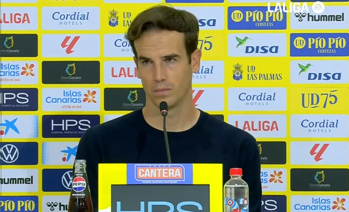 Íñigo Pérez celebra la permanencia, habla de Aridane, Isi, aspectos del juego y ya piensa en Europa