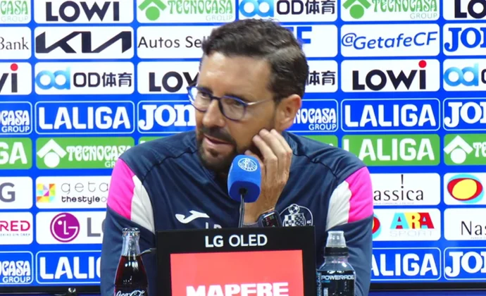 Bordalás, sobre Juanmi, Coba, Diego Rico y el partido contra el Valencia