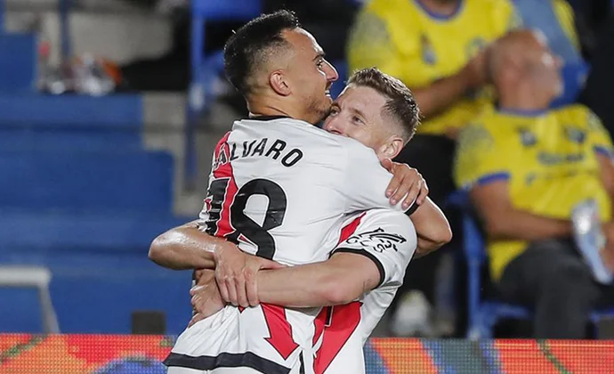 Jornada 35: Las Palmas 0-1 Rayo. Estadísticas y puntos fantasy