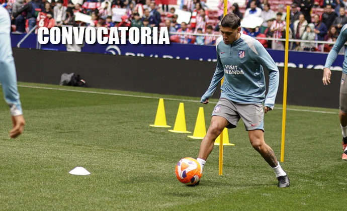 Riquelme y Julián Alvarez, bajas en la convocatoria para recibir a la Real Sociedad