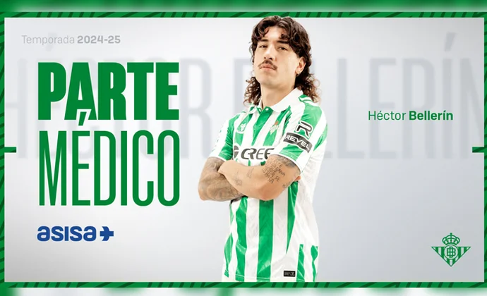 Parte médico oficial de Héctor Bellerín, que se despide de la temporada