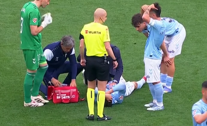 Pablo Durán es sustituido por una contusión costal