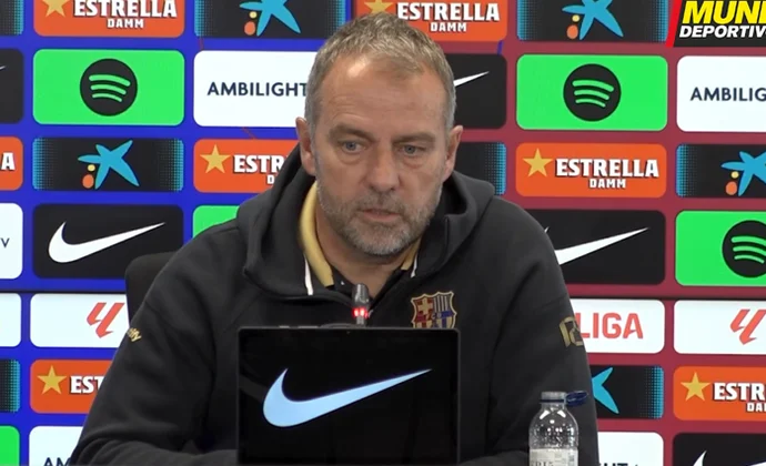 Flick, sobre Ferran, Martín, Balde, Lewandowski, Casadó, Eric García, Íñigo, Szczesny y el Clásico