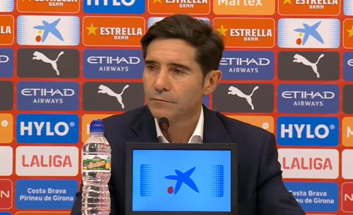Marcelino celebra el triunfo y habla de Etta Eyong y del penalti no pitado sobre Baena
