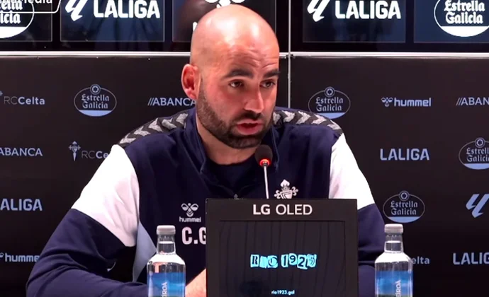 Giráldez, sobre Starfelt, Jailson, Alonso, Mingueza, Fer, Moriba, Ristic, Cervi, Iglesias, Durán las rotaciones, el sistema y la Real