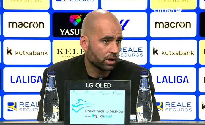 Giráldez analiza el triunfo y habla de Guaita, el objetivo Europa y la juventud de la plantilla