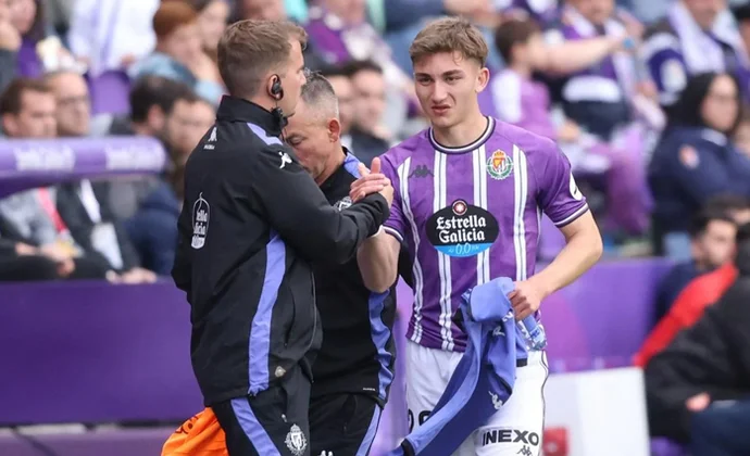 Las pruebas a Chuki confirman una lesión muscular que le aparta de las dos jornadas que quedan