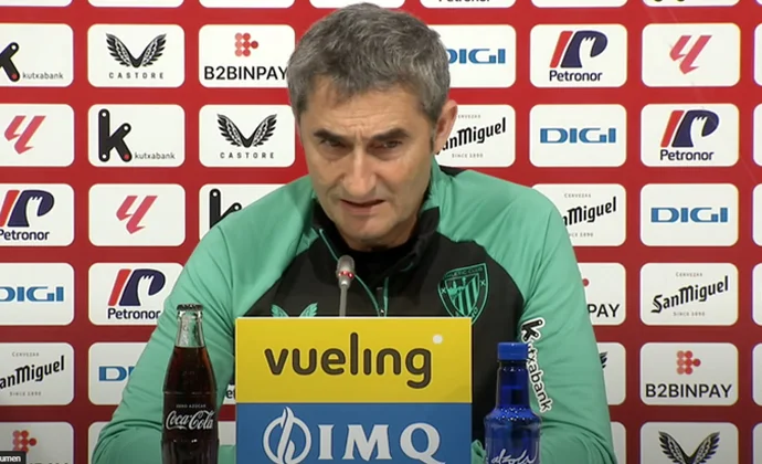 Valverde, sobre Nico, Iñaki Williams, Prados, Djaló, el Getafe y el objetivo europeo