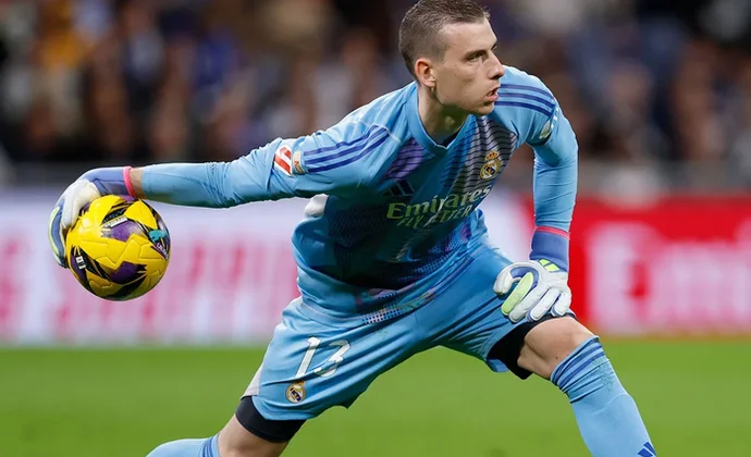 Parte médico oficial de Andriy Lunin, baja en la convocatoria de última hora