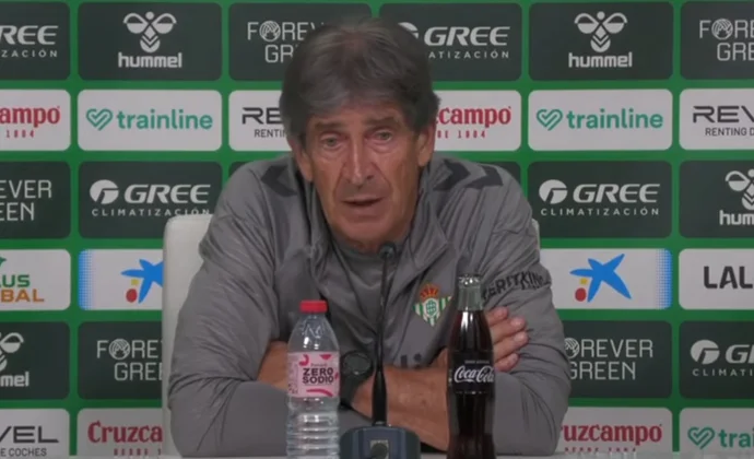 Pellegrini, sobre Vieites, Adrián, Ortiz, Carvalho, Fornals, Cardoso, Lo Celso, Natan, Bartra, el Rayo y el objetivo de Champions