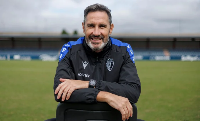Vicente Moreno anuncia su salida de Osasuna al término de la temporada