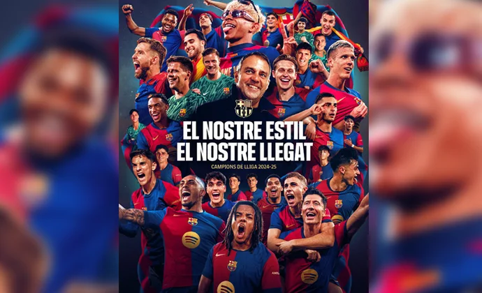 El Barcelona se proclama campeón de LaLiga 24/25