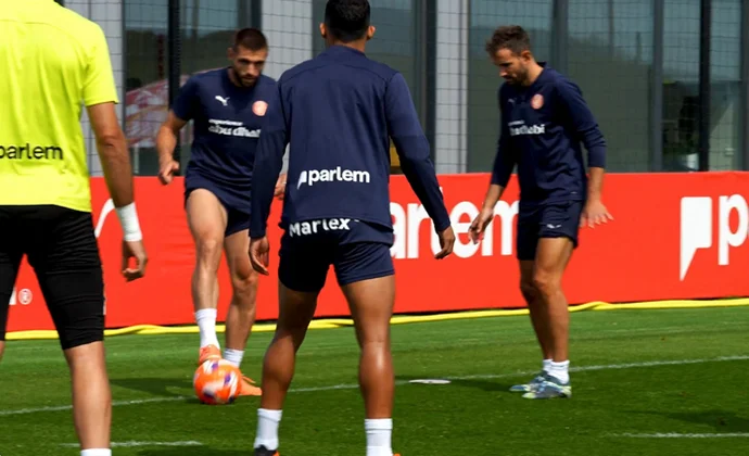 El Girona retoma los entrenamientos sin Miguel Gutiérrez