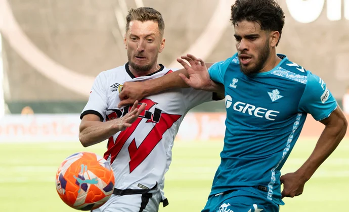 Jornada 36: Rayo 2-2 Betis. Estadísticas y puntos fantasy