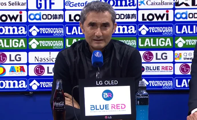 Valverde celebra el triunfo, la clasifiación para la Champions y le quita importancia las tres bajas