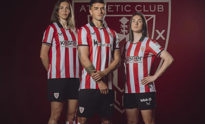 El Athletic Club presenta su equipación para la temporada 2025/26