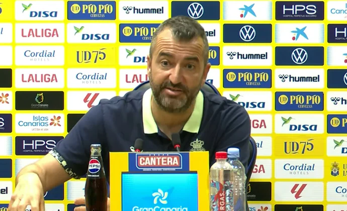 Diego Martínez analiza el descenso, el estado emocional, la plantilla y la adaptación de Bajcetic