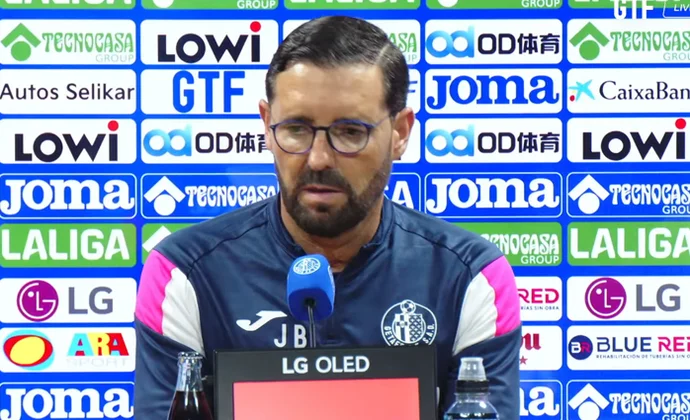 Bordalás explica cómo llega el equipo, la situación en la tabla y mantiene las dudas de Juanmi y Sola