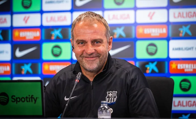 Flick confirma cambios en el once, habla de la celebración y de Christensen