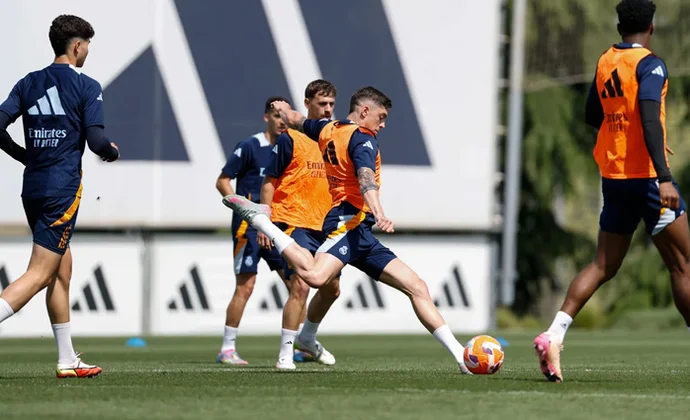 Asencio se ejercita al margen del grupo y apunta a baja