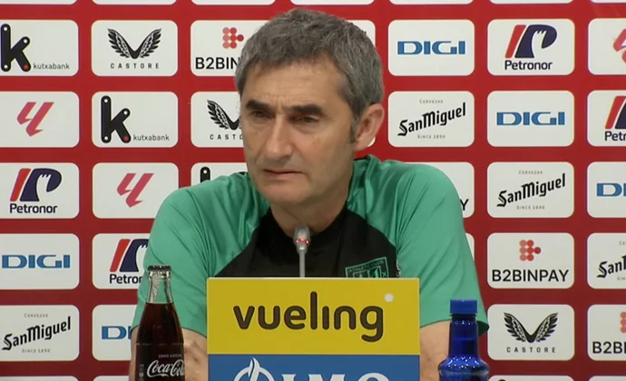 Valverde, sobre Nico, Iñaki, Djaló, Guruzeta, Unai Gómez y el partido contra el Valencia