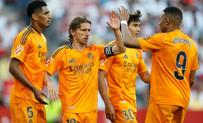 Jornada 37: Sevilla 0-2 Real Madrid. Estadísticas y puntos fantasy