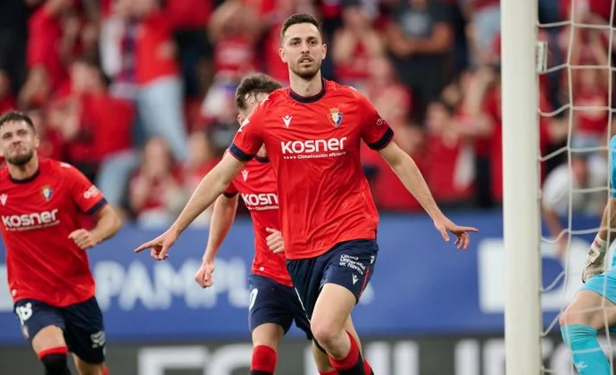 Jornada 37: Osasuna 2-0 Espanyol. Estadísticas y puntos fantasy