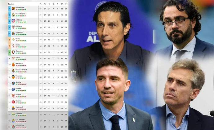 Valencia, Alavés, Sevilla y Getafe buscarán un objetivo económico vital en la J38