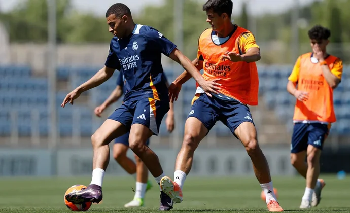 Rodrygo, Vinicius y Bellingham siguen al margen del grupo