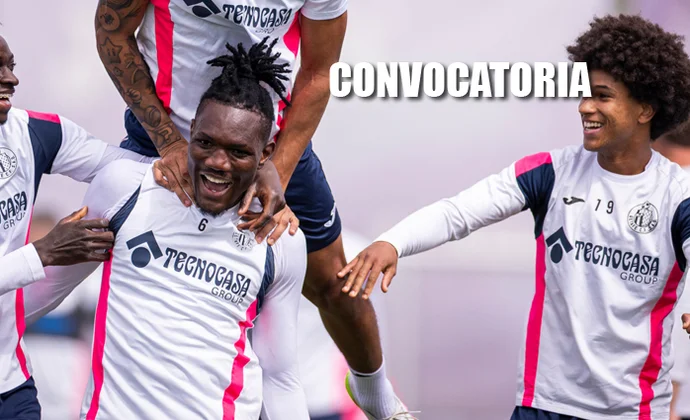 Duarte entra en la lista. Alderete, Bernat y Alex Sola se quedan fuera