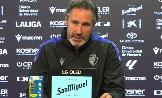 Vicente Moreno, sobre el objetivo europeo, el Alavés y la competencia entre Ibáñez y Moncayola