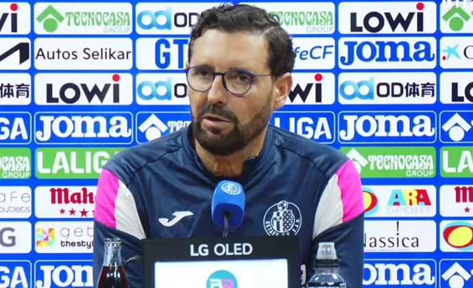 Bordalás evita referirse a los rumores y habla de Juanmi, Uche y su futuro