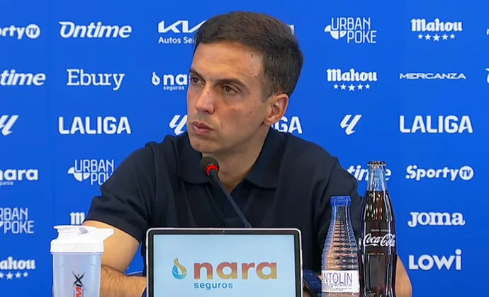 Borja Jiménez analiza el descenso y da las gracias a la afición