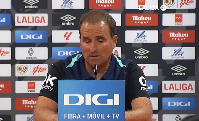 Arrasate analiza el empate, hace balance de la temporada y habla de Muriqi, David López y Marc Doménech