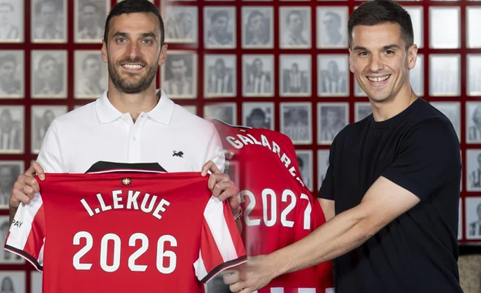 Lekue y Galarreta, que terminaban contrato, renuevan hasta 2026 y 2027