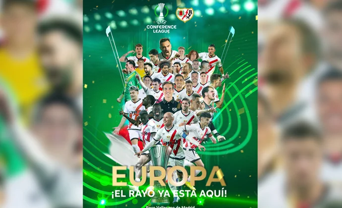 El Rayo Vallecano se clasifica para la UEFA Conference League