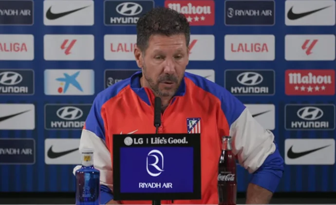 Simeone hace balance y habla sobre De Paul, Le Normand, Barrios, Oblak, el once de Montilivi
