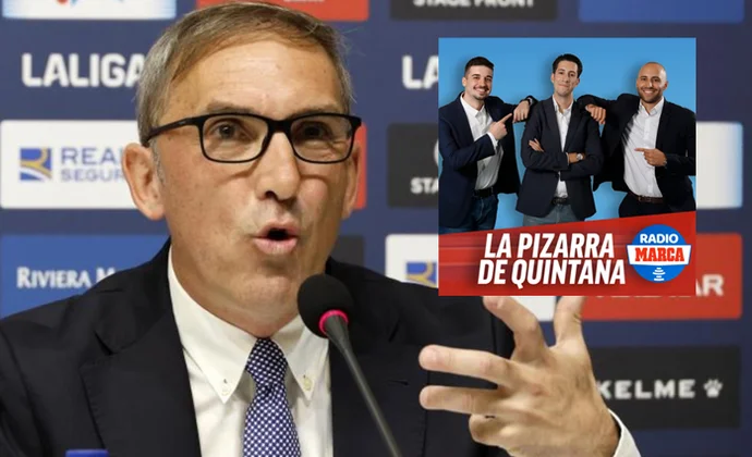 Garagarza habla de Urko, Kumbulla, Roberto y Joan García en La Pizarra de Quintana