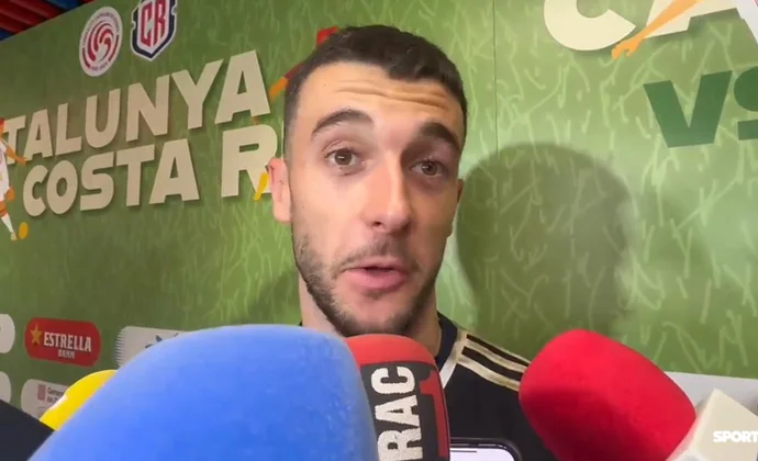 Joan García, más enigmático que nunca cuando le preguntan por el Barcelona