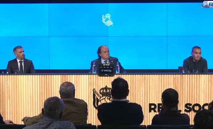 Aperribay, Sergio Francisco y Erik Bretos hablan de Zubimendi, Kubo, Traoré, Aguerd y el estilo de juego