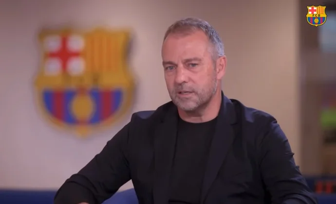 Flick analiza su primer año y habla de Yamal, Raphinha y Pedri