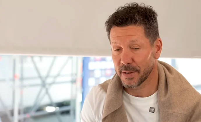 Simeone y una entrevista con pasión: Atlético, Argentina, Oblak, Giuliano, Maradona, Messi...