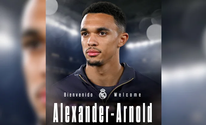 Trent Alexander-Arnold es oficialmente nuevo jugador del Real Madrid