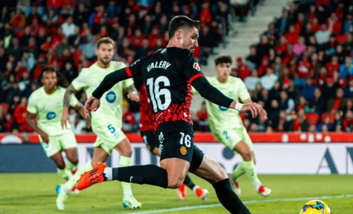 Valery Fernández acaba su cesión en el RCD Mallorca y vuelve a Girona