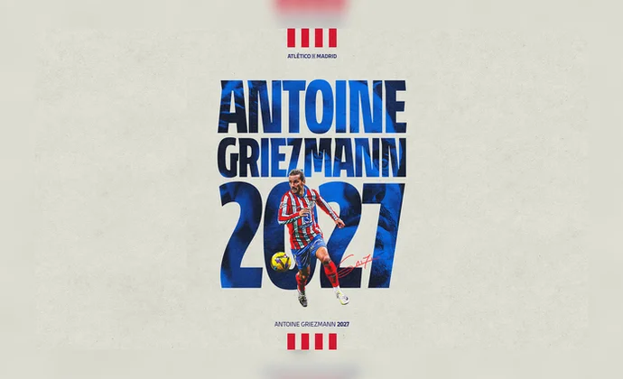 Griezmann consigue renovar por dos temporadas pese a su mal año