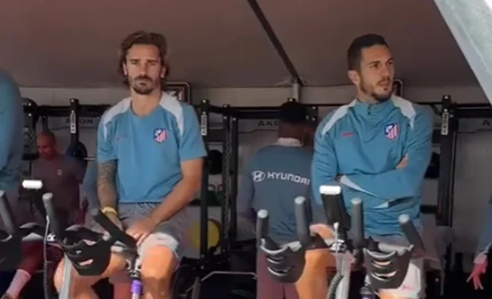 Sesión de jueves de gimnasio sin Barrios ni los internacionales